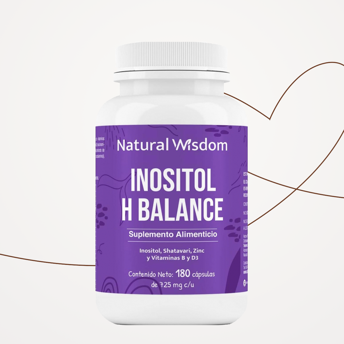 Suplemento Inositol H Balance - 180 cápsulas